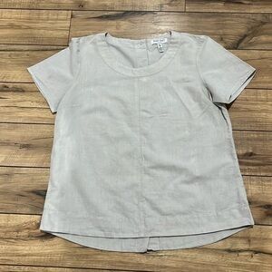 Ellen Tracy Women's Tan Blouse size Large